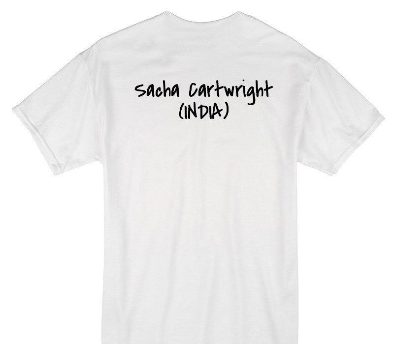 Custom Gildan 100% Cotton White T-Shirt