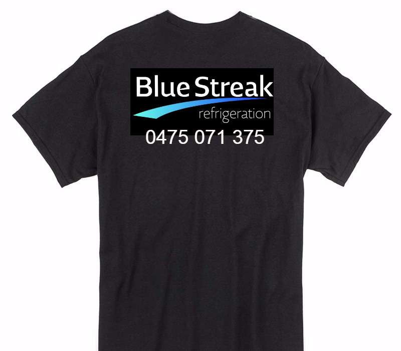 Custom Gildan 100% Cotton Black T-Shirt