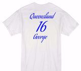 Custom Gildan 100% Cotton White T-Shirt