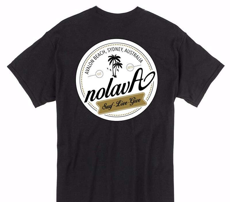 Custom Gildan 100% Cotton Black T-Shirt