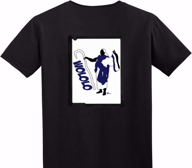 Custom Adult Soft Style 100% Cotton Black T-Shirt