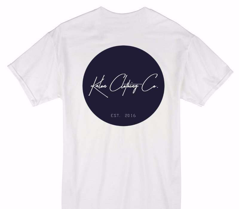 Custom Gildan 100% Cotton White T-Shirt
