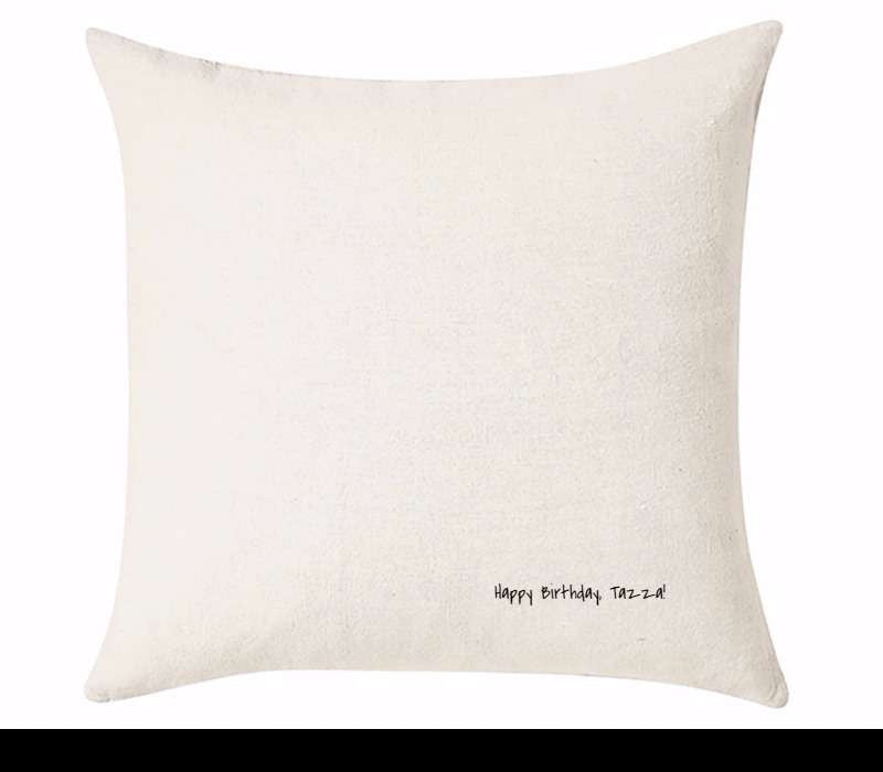 Custom Cushion Cover 50cm x 50 cm Off White