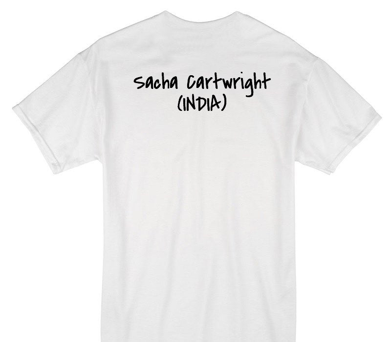 Custom Gildan 100% Cotton White T-Shirt