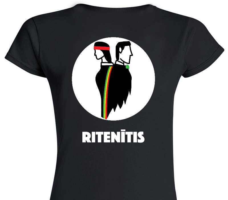 Custom Womens Soft Style 100% Cotton Black T-Shirt