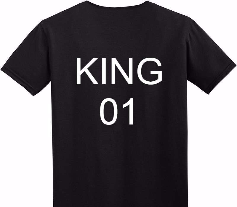 Custom Adult Soft Style 100% Cotton Black T-Shirt