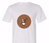 Custom Adult 100% Organic Cotton White T-Shirt