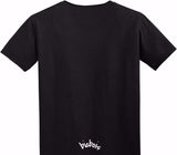 Custom Adult Soft Style 100% Cotton Black T-Shirt