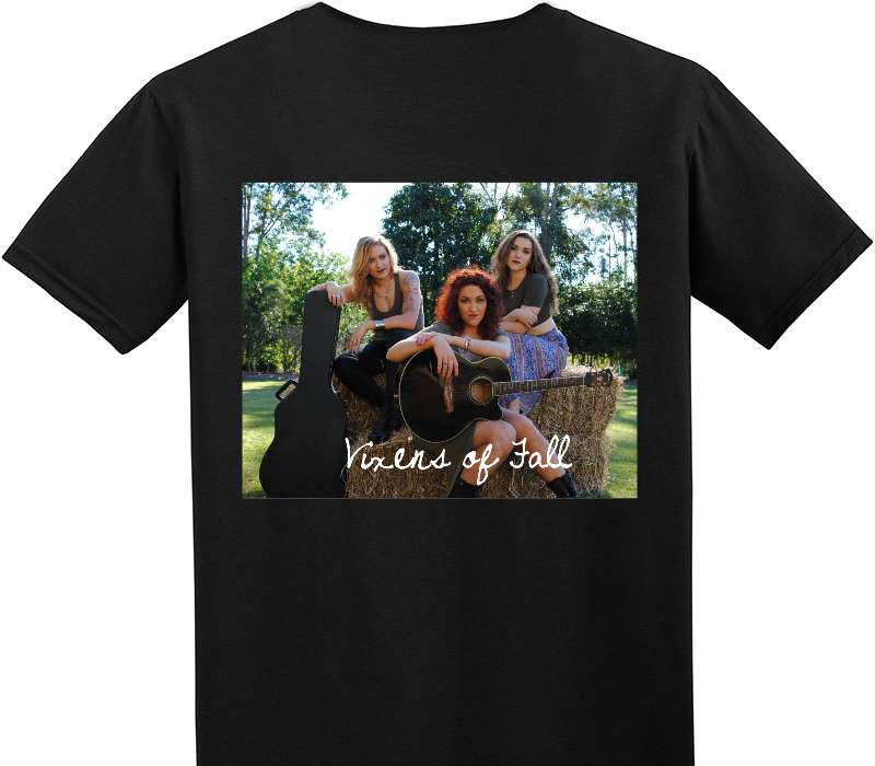 Custom Adult Soft Style 100% Cotton Black T-Shirt