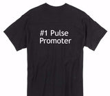 Custom Gildan 100% Cotton Black T-Shirt