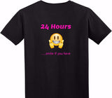Custom Adult Soft Style 100% Cotton Black T-Shirt