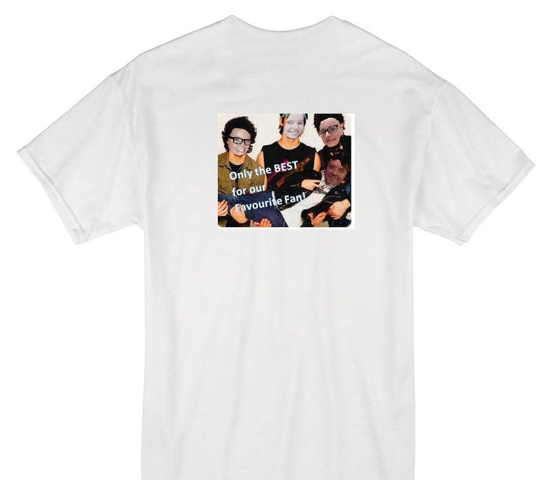 Custom Gildan 100% Cotton White T-Shirt