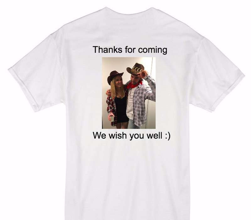 Custom Gildan 100% Cotton White T-Shirt