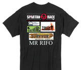 Custom Gildan 100% Cotton Black T-Shirt