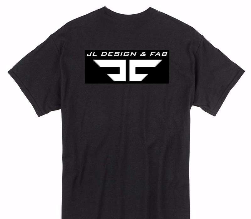 Custom Gildan 100% Cotton Black T-Shirt