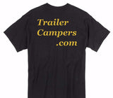 Custom Gildan 100% Cotton Black T-Shirt