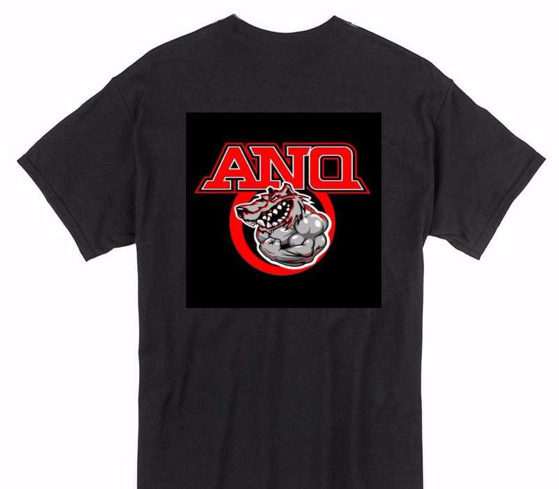 Custom Gildan 100% Cotton Black T-Shirt