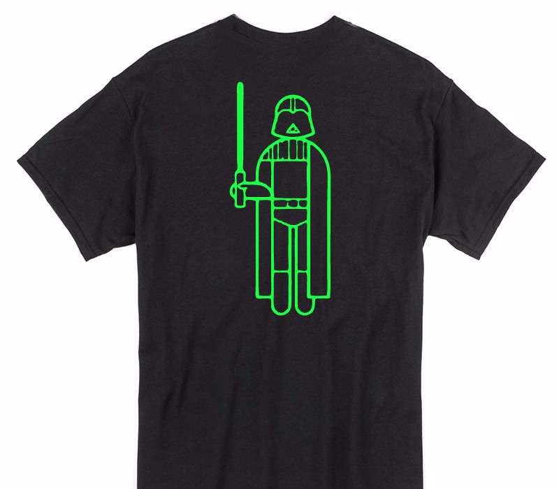 Custom Gildan 100% Cotton Black T-Shirt