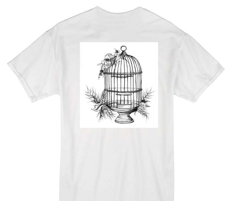 Custom Gildan 100% Cotton White T-Shirt