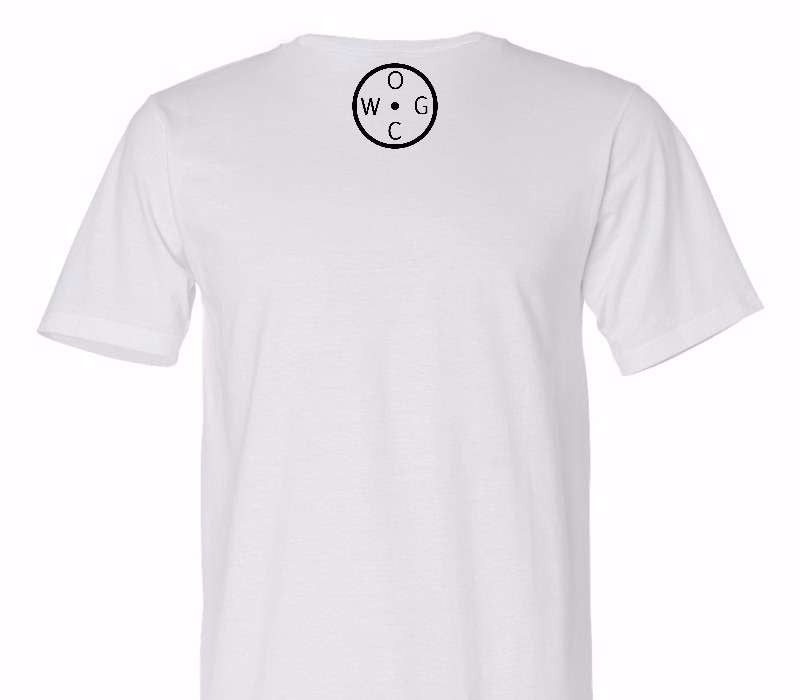 Custom Adult 100% Organic Cotton White T-Shirt