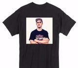 Custom Gildan 100% Cotton Black T-Shirt