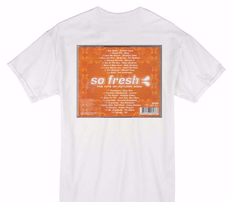Custom Gildan 100% Cotton White T-Shirt