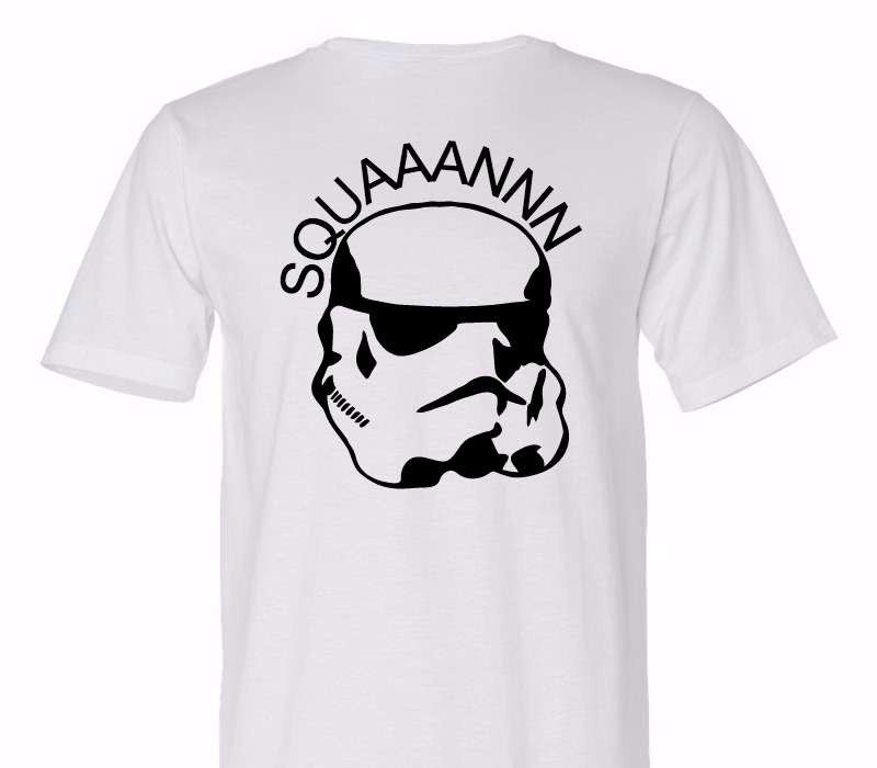 Custom Adult 100% Organic Cotton White T-Shirt