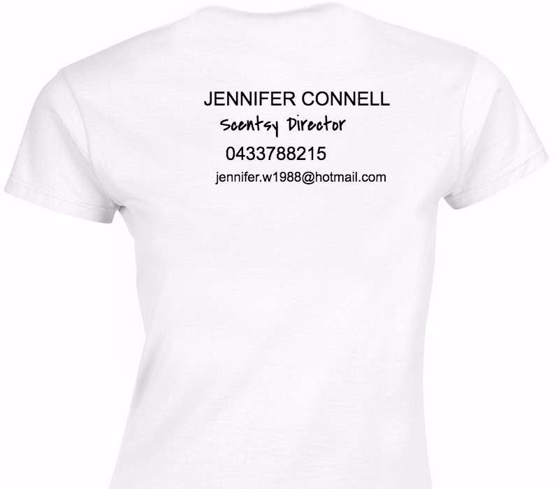 Custom Womens Soft Style 100% Cotton White T-Shirt