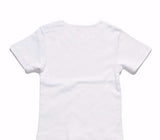 Custom AS Colour White Baby T-Shirt