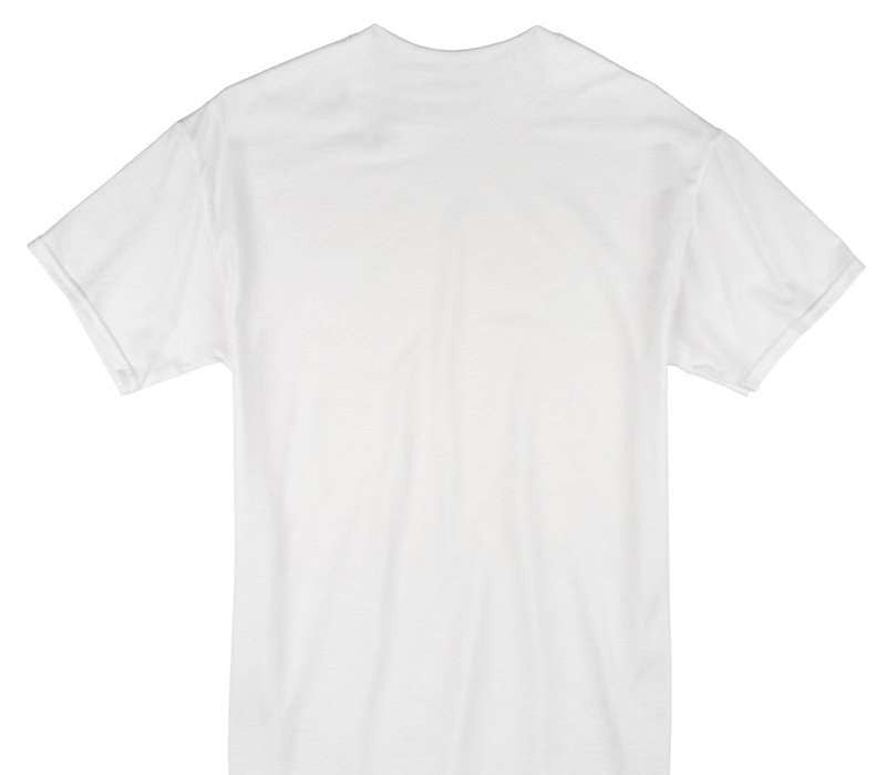 Custom Gildan 100% Cotton White T-Shirt