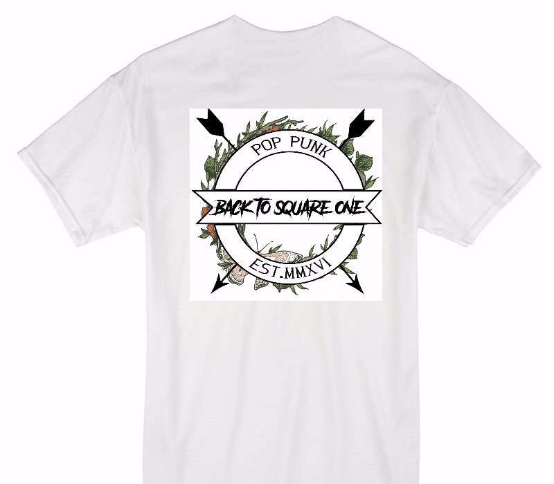 Custom Gildan 100% Cotton White T-Shirt