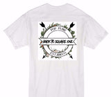 Custom Gildan 100% Cotton White T-Shirt