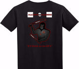 Custom Adult Soft Style 100% Cotton Black T-Shirt