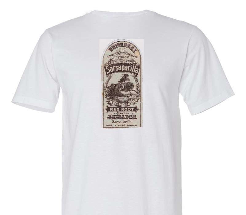 Custom Adult 100% Organic Cotton White T-Shirt