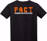 Custom Adult Soft Style 100% Cotton Black T-Shirt