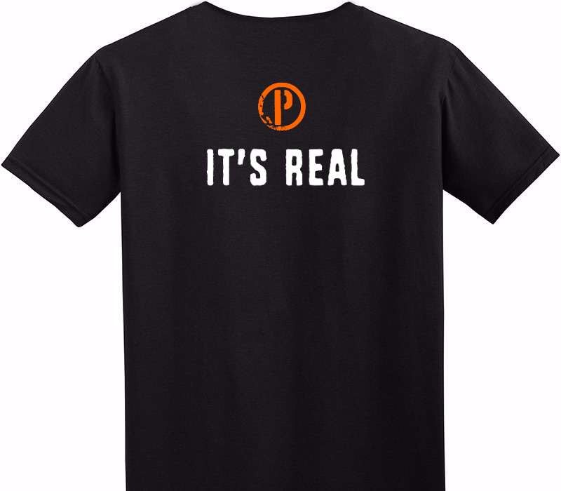 Custom Adult Soft Style 100% Cotton Black T-Shirt