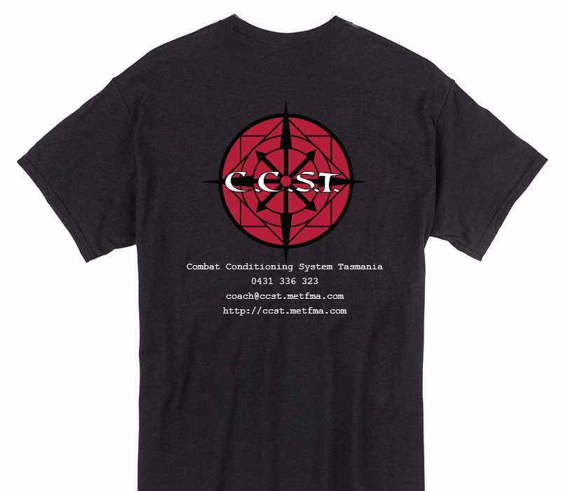 Custom Gildan 100% Cotton Black T-Shirt