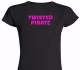 Custom Womens Soft Style 100% Cotton Black T-Shirt