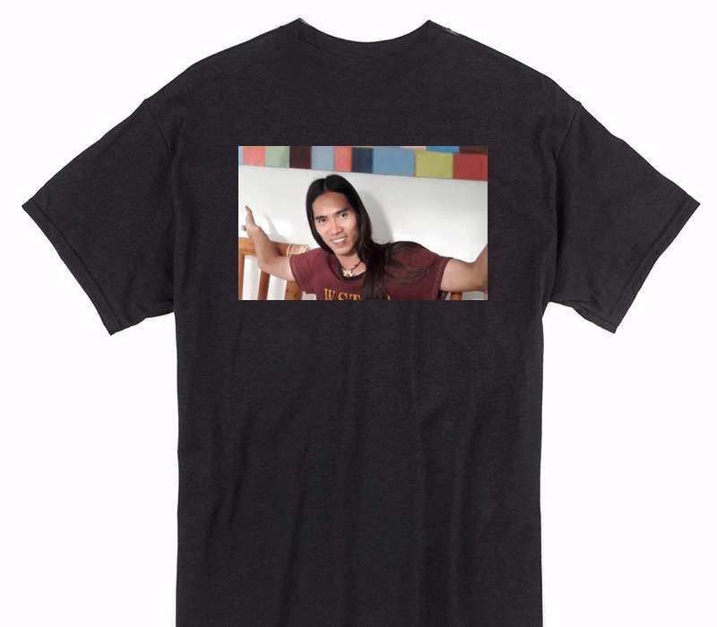 Custom Gildan 100% Cotton Black T-Shirt