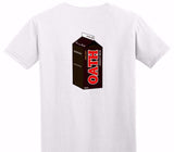 Custom Adult Soft Style 100% Cotton White T-Shirt
