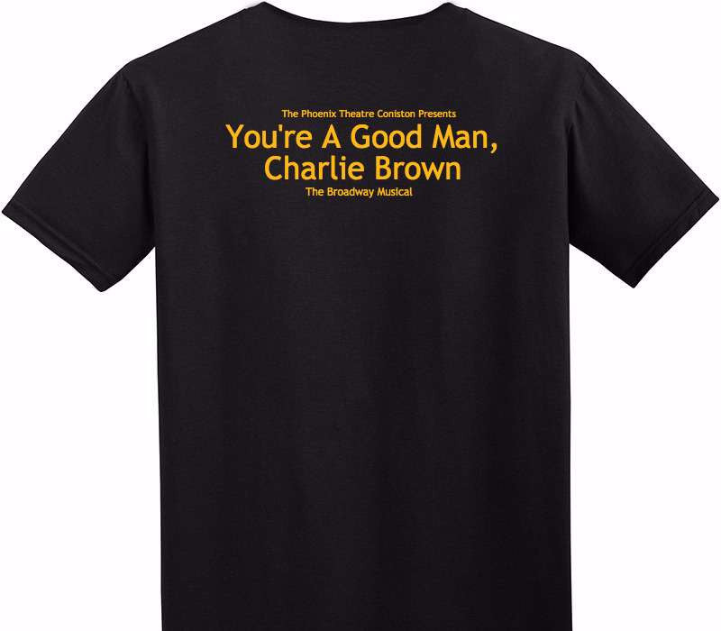 Custom Adult Soft Style 100% Cotton Black T-Shirt
