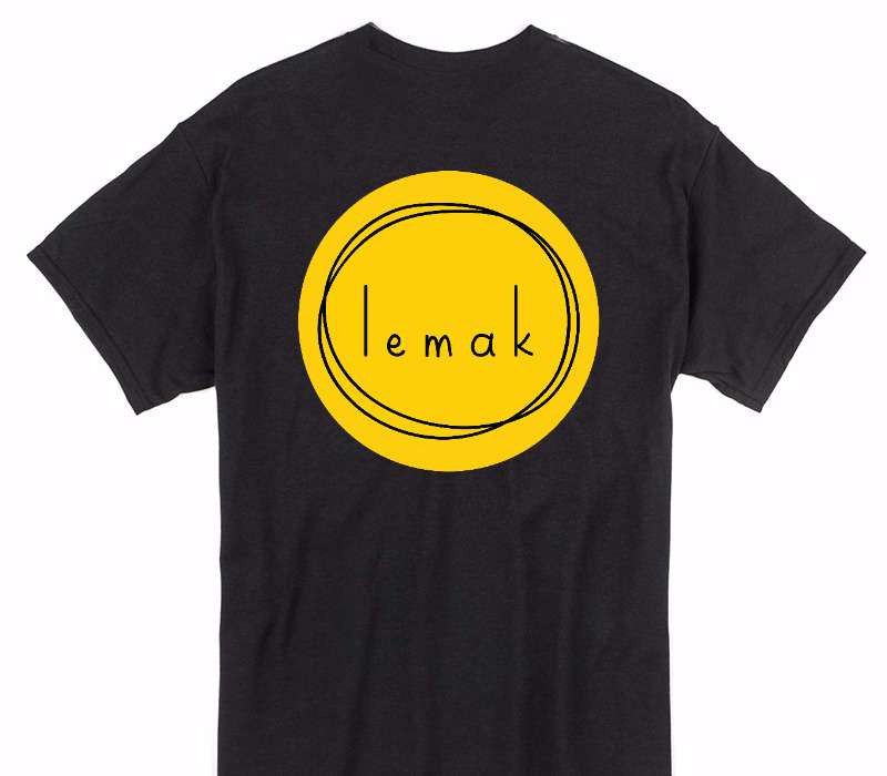 Custom Gildan 100% Cotton Black T-Shirt