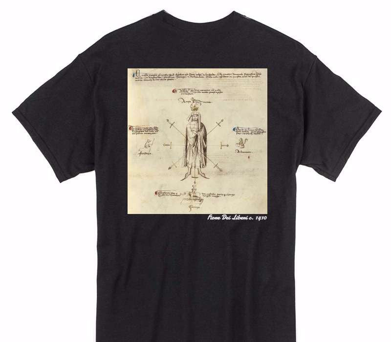 Custom Gildan 100% Cotton Black T-Shirt
