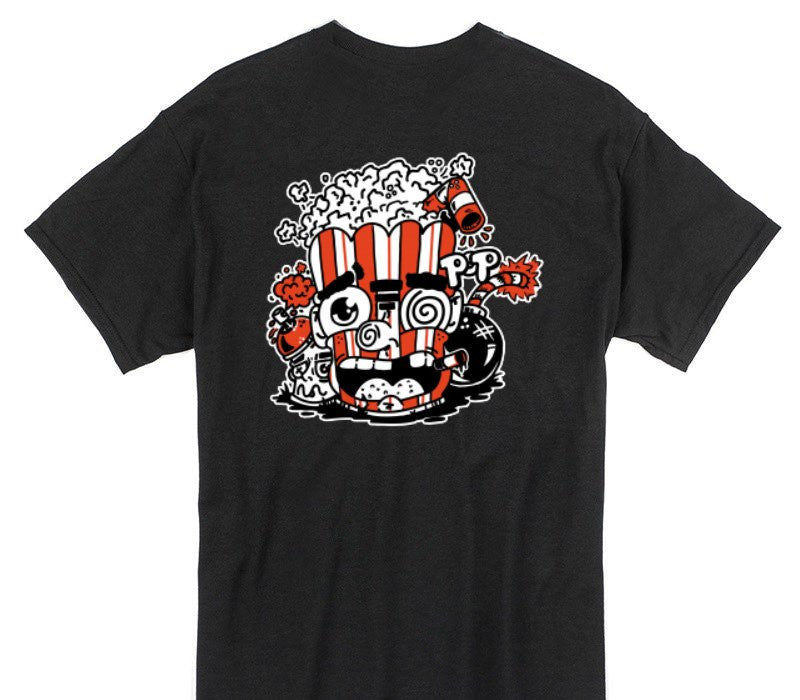 Custom Gildan 100% Cotton Black T-Shirt