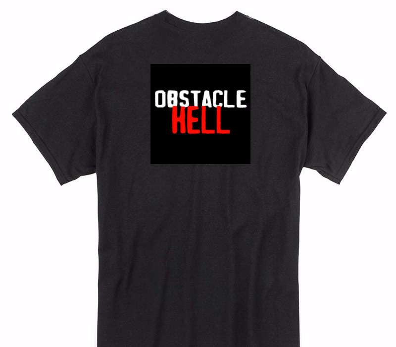 Custom Gildan 100% Cotton Black T-Shirt