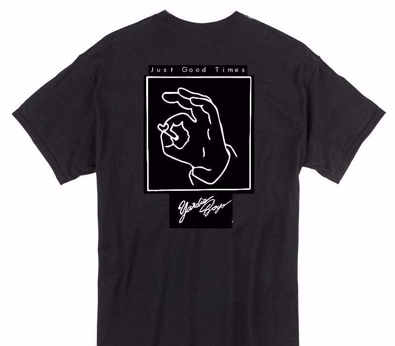Custom Gildan 100% Cotton Black T-Shirt