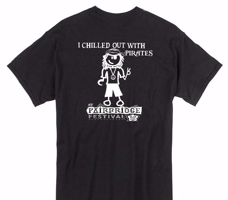 Custom Gildan 100% Cotton Black T-Shirt