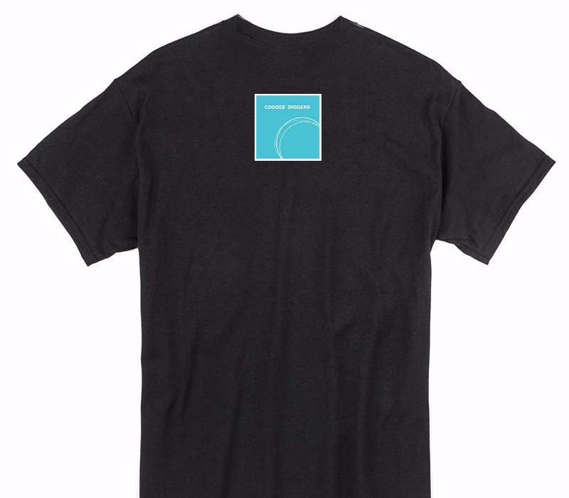 Custom Gildan 100% Cotton Black T-Shirt