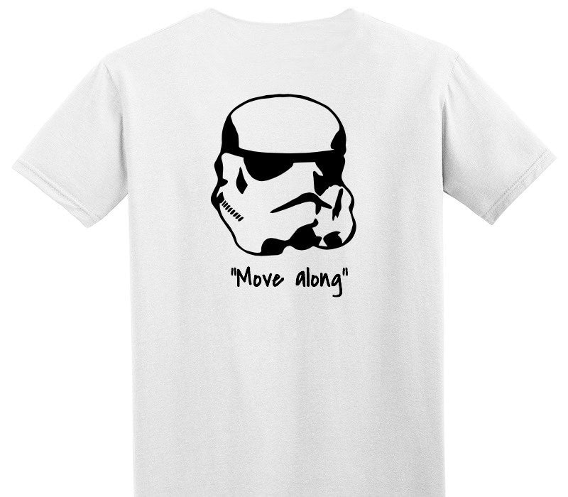 Custom Adult Soft Style 100% Cotton White T-Shirt
