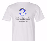 Custom Adult 100% Organic Cotton White T-Shirt